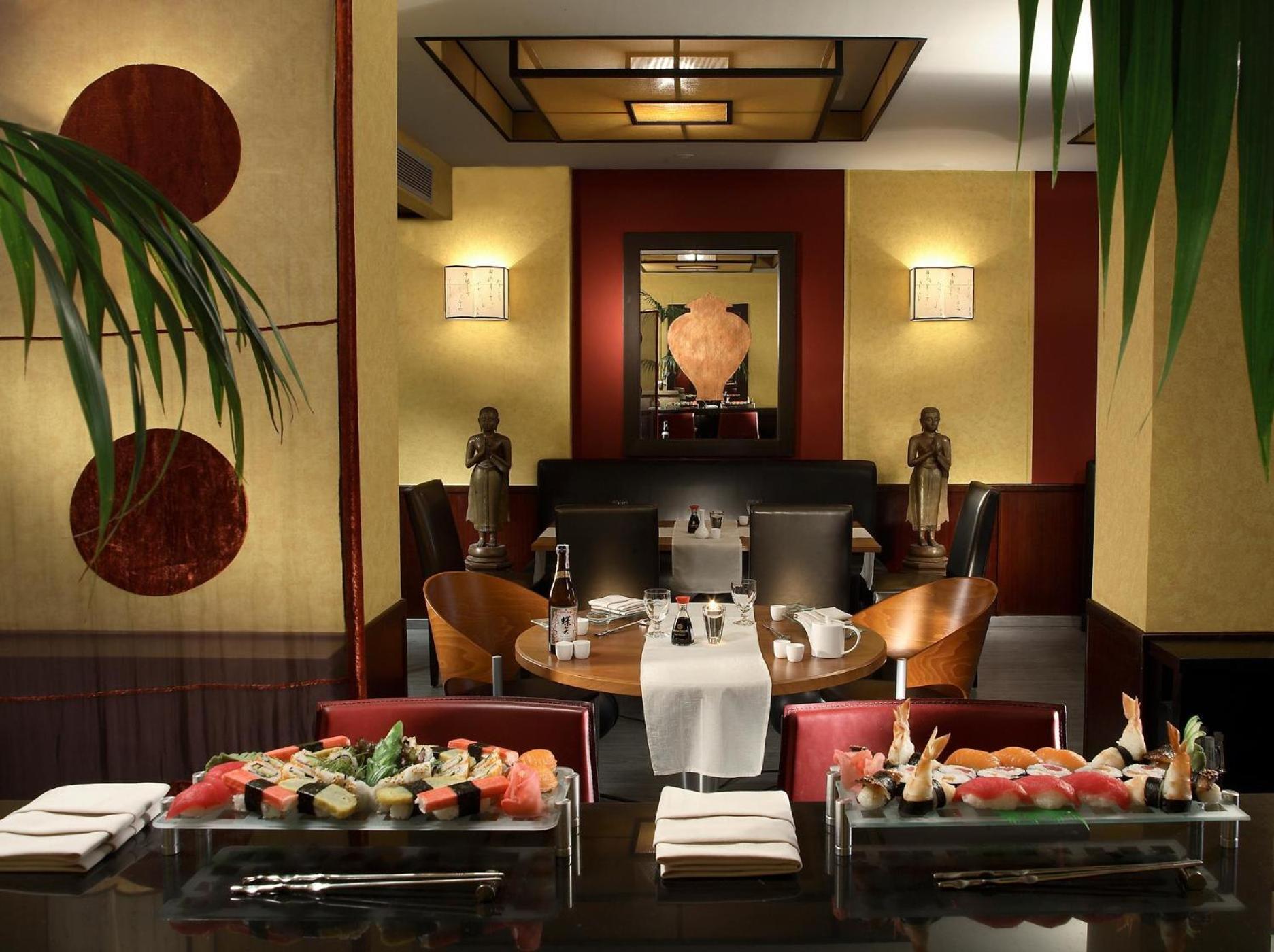 Sonesta Hotel Tower&Casino Il Cairo Esterno foto The interior of the restaurant